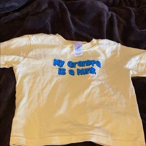 Yellow kids t-shirt